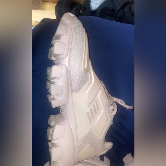 Prada Cloudbust Thunder Sneakers (Size 9)(Alabaster Pink). - Picture 6 of 11